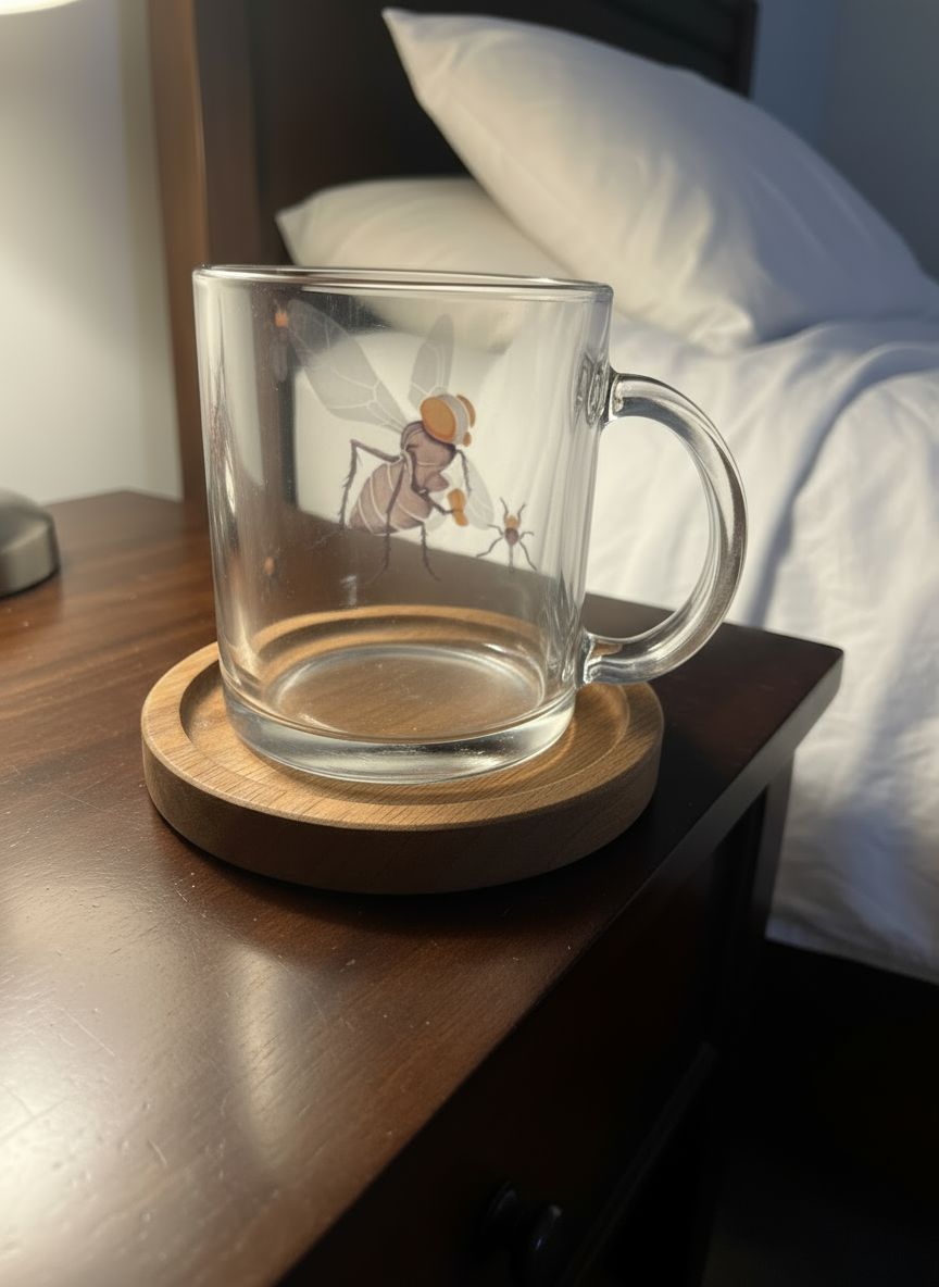 coffee mug (mosquito)