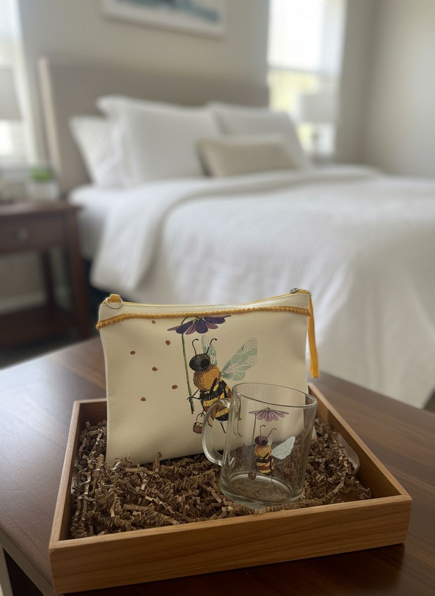 Honey bee gift set (set of 2)