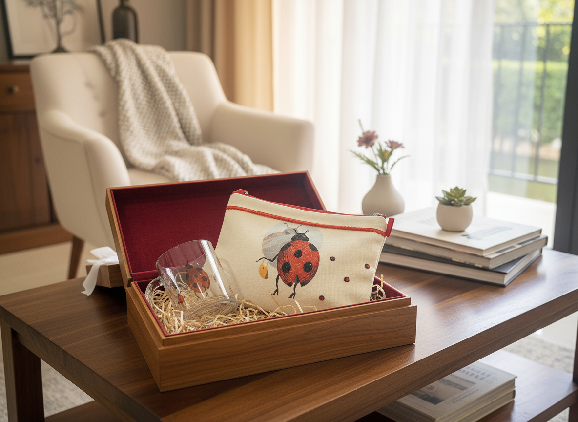 Lady bird gift set (set of 2)
