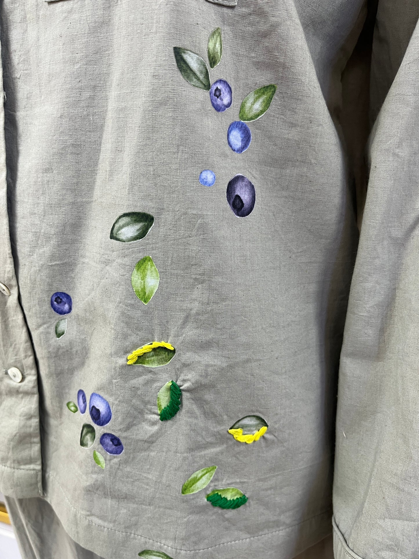 BLUEBERRIES REVER SHIRT
