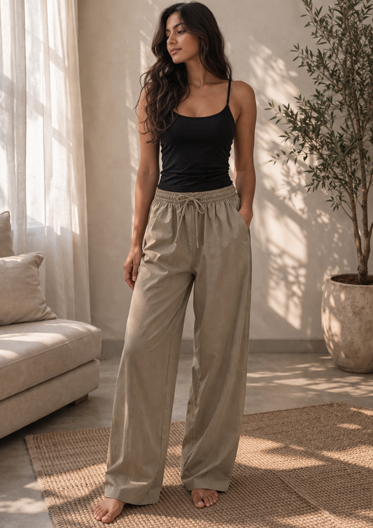 100% COTTON GRAY PYJAMAS