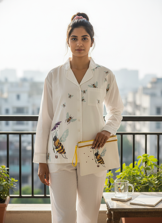 REVERE PYJAMA SET (HONEY BEE)