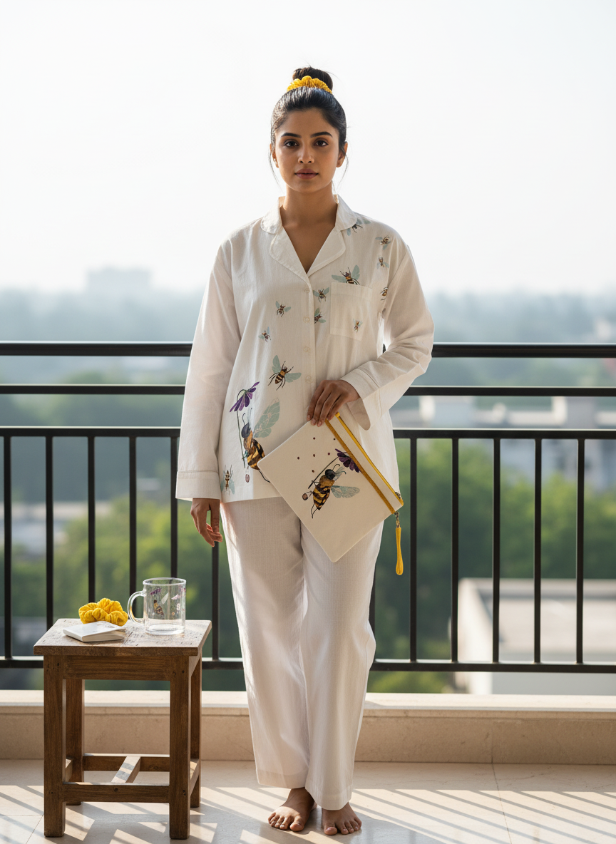 REVERE PYJAMA SET (HONEY BEE)