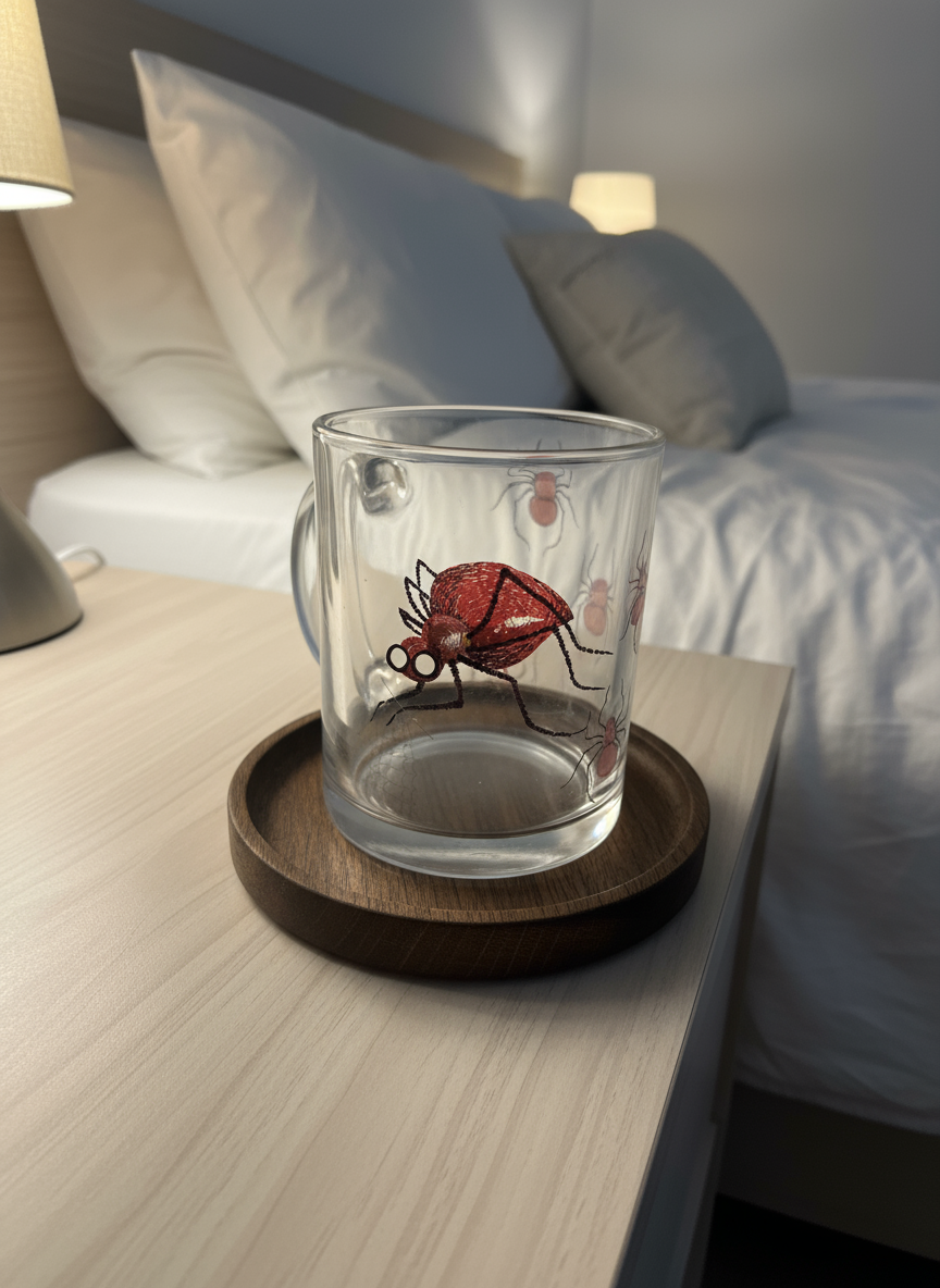 coffee mug (spider)