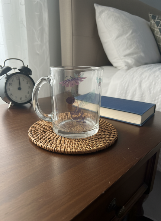 coffee mug (honey bee)