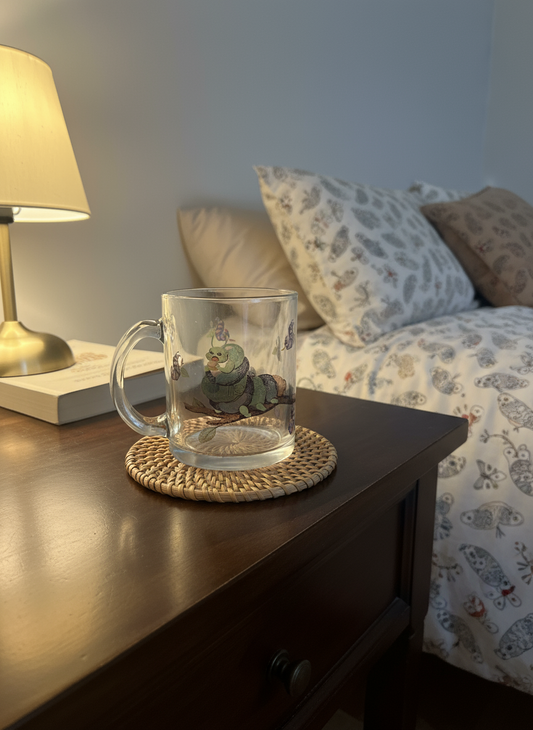 coffee mug (caterpillar)