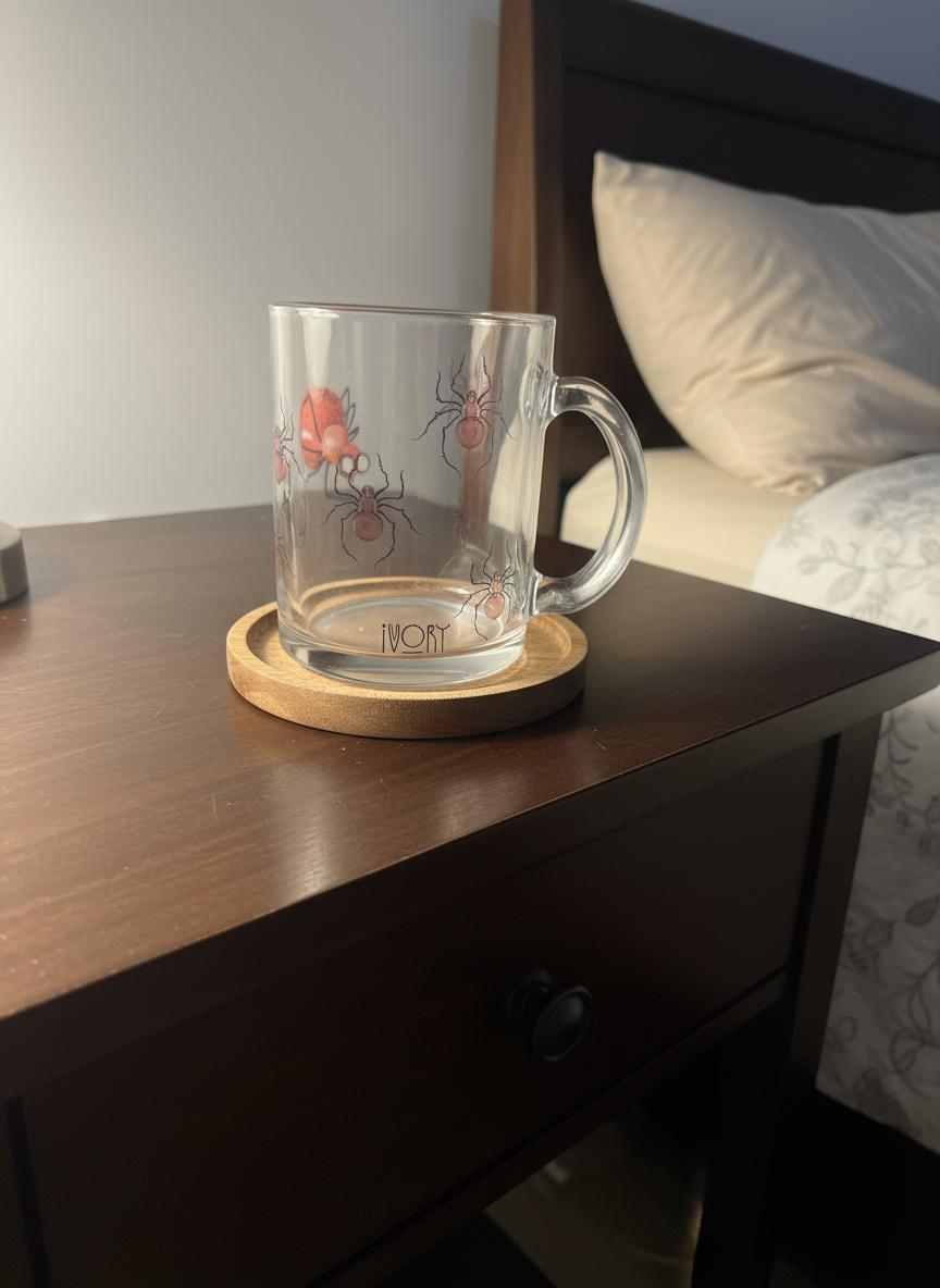 coffee mug (spider)