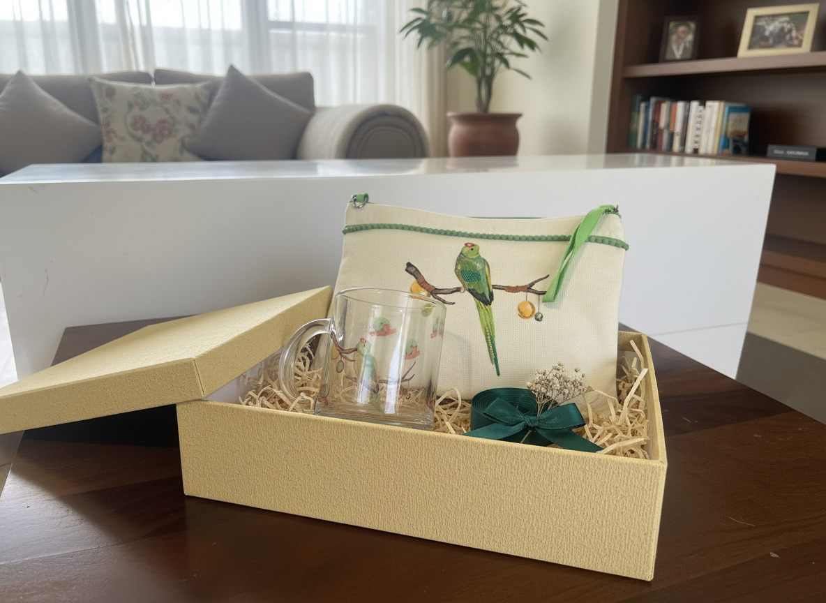 Parrot gift set (set of 2)