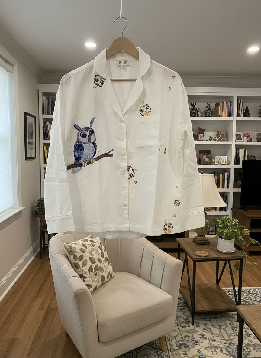 REVERE PYJAMA SET(OWL)