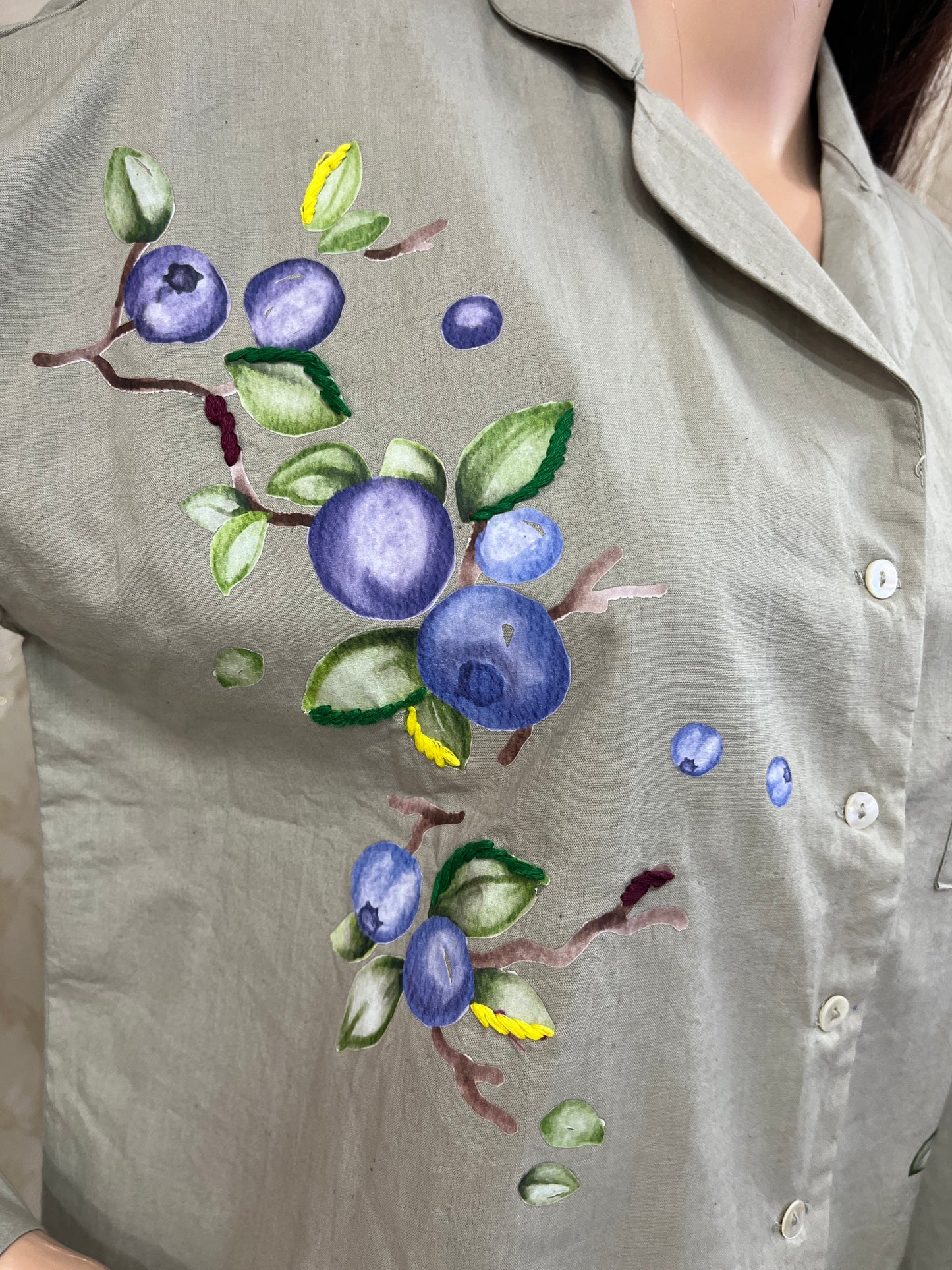 BLUEBERRIES REVER SHIRT